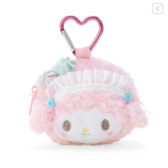 Japan Sanrio Original Face Shaped Mini Pouch - My Sweet Piano : Meringue Party - 1