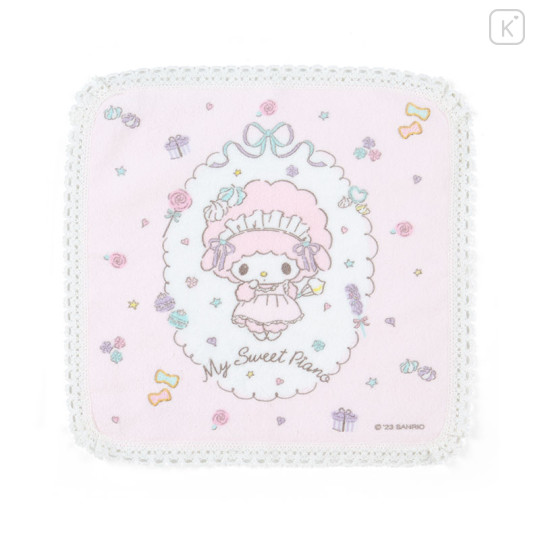 Japan Sanrio Original Petit Towel - My Sweet Piano : Meringue Party - 1