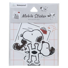 Japan Peanuts Vinyl Deco Sticker Set - Snoopy / Chill