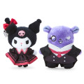 Japan Sanrio Original Mascot Brooch Set / Kuromi Delusional Princess - 2