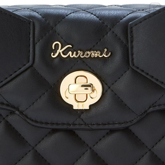 Japan Sanrio Original Mini Shoulder Bag - Kuromi Delusional Princess - 5