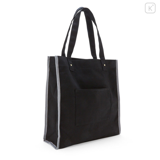 Japan Sanrio Original Big Tote Bag - Kuromi Delusional Princess - 2