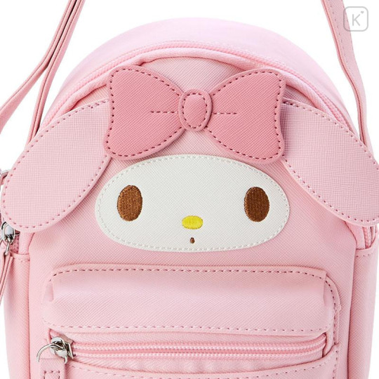 Japan Sanrio Original Face Shoulder Bag - My Melody - 4