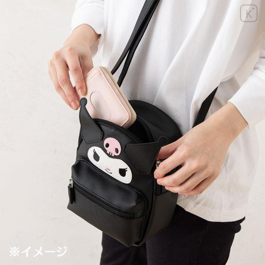 Japan Sanrio Original Face Shoulder Bag - My Melody - 7