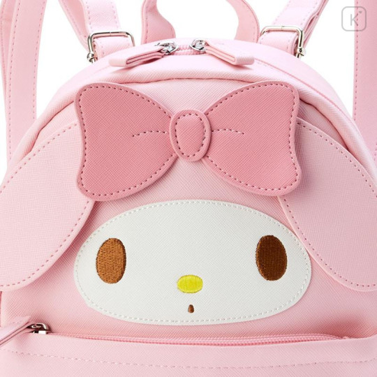 Japan Sanrio Original Face Backpack - My Melody - 4