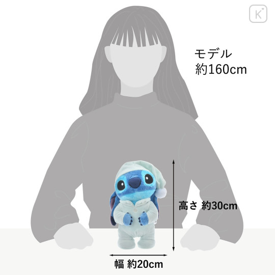 Japan Disney Store Plush Toy - Stitch : Pajama Ohana Life - 6