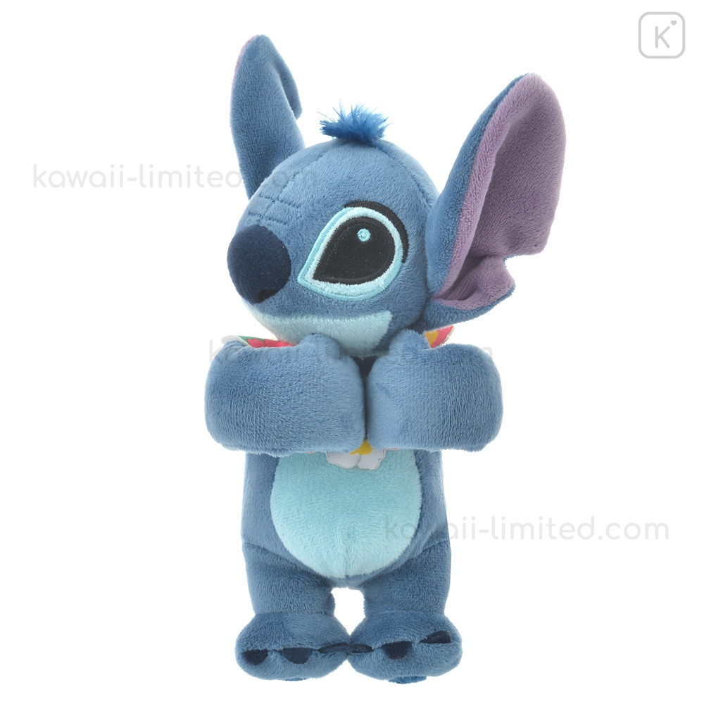 Disney Store Japan Peluche Lilo y Stitch Hug & Smile (Hawaiian Punto)