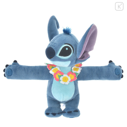 Japan Disney Store Hugging Plush - Stitch : Flower Lei - 4