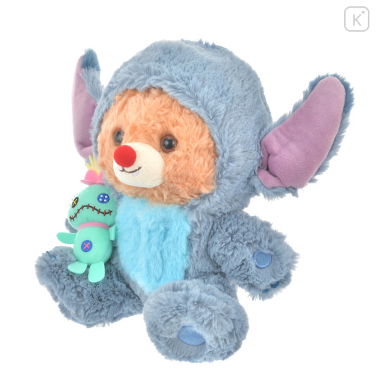 Japan Disney Store UniBearsity Plush Costume (S) - Stitch with Scrump - 2