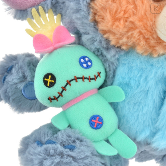 Japan Disney Store UniBearsity Plush Costume (S) - Stitch with Scrump - 4