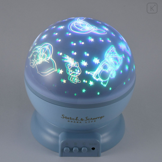 Japan Disney Store Room Projector - Stitch＆Scramp Ohana Life - 1