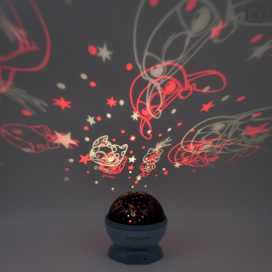 Japan Disney Store Room Projector - Stitch＆Scramp Ohana Life - 5