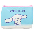 Japan Sanrio Flat Pouch & Tissue Case - Cinnamoroll / Fancy Retro - 1