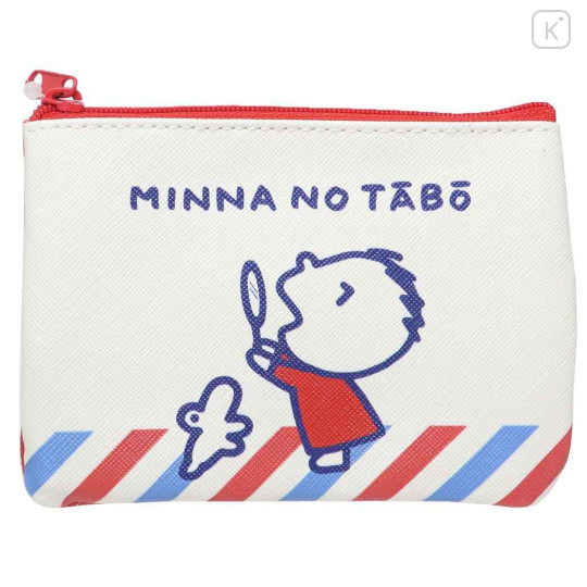 Japan Sanrio Flat Pouch & Tissue Case - Minna No Tabo / Fancy Retro - 1