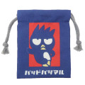 Japan Sanrio Drawstring Pouch - Bad Badtz-maru : Fancy Retro - 1