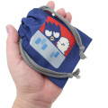 Japan Sanrio Drawstring Pouch - Bad Badtz-maru : Fancy Retro - 2