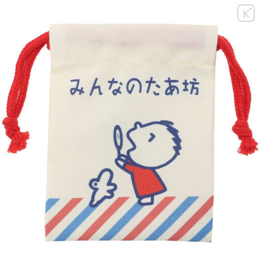Japan Sanrio Drawstring Pouch - Minna No Tao / Fancy Retro - 1