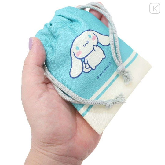 Japan Sanrio Drawstring Pouch - Cinnamoroll : Fancy Retro - 2