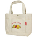 Japan Disney Mini Tote Bag - Winnie The Pooh : Always Hungry - 1
