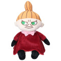 Japan Moomin Hooded Neck Pillow - Little My / Sitting Plush - 2