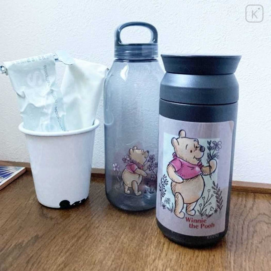 Japan Disney Big Flake Sticker - Pooh / Flora - 3