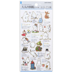 Japan Moomin Picture Book Sticker - Moomintroll