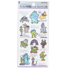 Japan Disney Picture Book Sticker - Monsters Company