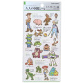 Japan Disney Picture Book Sticker - Toy Story - 1