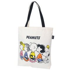 Japan Peanuts Tote Bag - Snoopy / Line Up