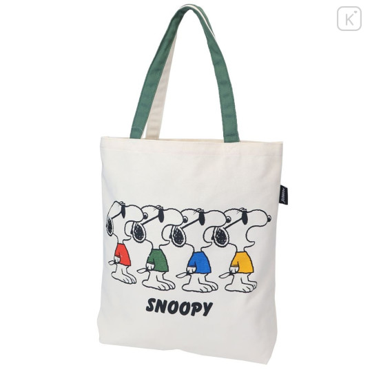 Japan Peanuts Tote Bag - Snoopy : Cool Man - 1