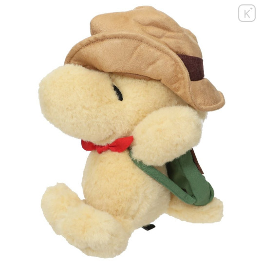 Japan Peanuts Fluffy Plush Doll (M) - Woodstock / Beagle Scout - 1