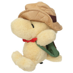 Japan Peanuts Fluffy Plush Doll (M) - Woodstock / Beagle Scout