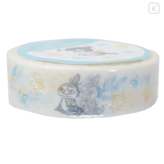 Japan Moomin Washi Masking Tape - Little My : White & Blue - 2