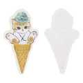Japan Mofusand Mini Letter Set - Cat / Ice Cream - 2