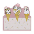 Japan Mofusand Letter Set - Cat / Ice Cream - 3