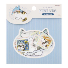 Japan Mofusand Sticker Set - Cat / Sea Creature Nyan