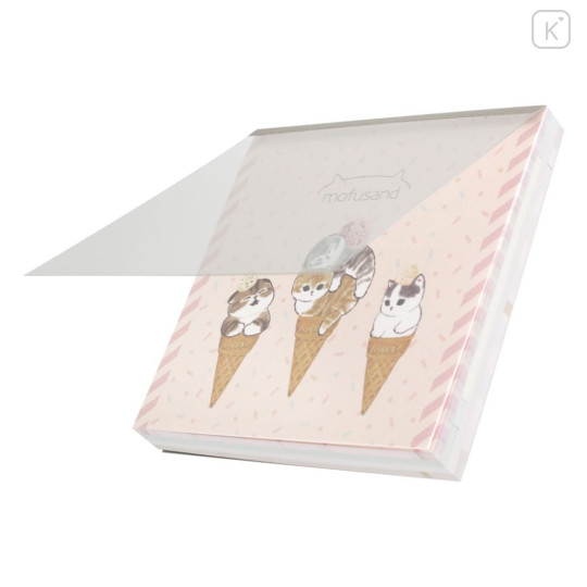 Japan Mofusand Memo Pad - Cat / Ice Cream - 3