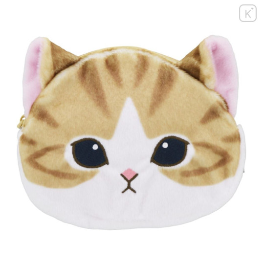 Japan Mofusand Double Side Flat Pouch - Cat / Mendako Hat - 4