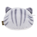 Japan Mofusand Double Side Face Flat Pouch - Cat / Jinbei Hat - 5