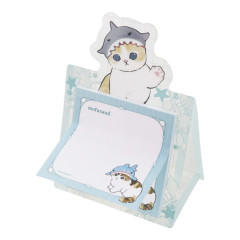Japan Mofusand Sticky Notes Stand - Cat / Sea Creature Nyan