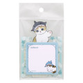 Japan Mofusand Sticky Notes Stand - Cat / Sea Creature Nyan - 4