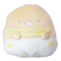 Japan San-X Mascot Mochi Squeeze Pouch - Sumikko Gurashi / Baby Tonkatsu - 1