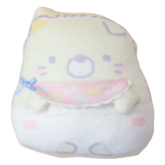 Japan San-X Mascot Mochi Squeeze Pouch - Sumikko Gurashi / Baby Neko