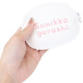 Japan San-X Mascot Pouch Purse - Sumikko Gurashi / Shirokuma - 2