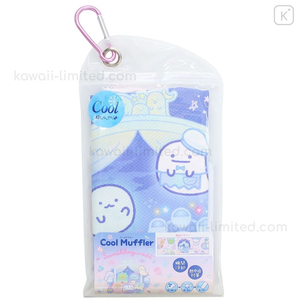 JAPAN Sumikko Gurashi Shirokumo Wht Loop Towel Face Hand Towel