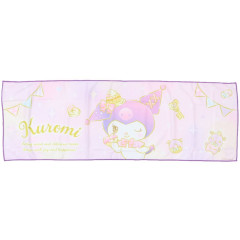 Japan Sanrio Long Cool Towel - Kuromi / Dessert