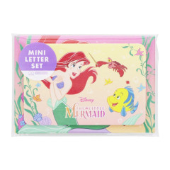 Japan Disney Mini Letter Set - Ariel / Pink Sea
