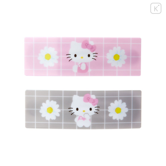 Japan Sanrio Original Hair Pin 2pcs Set - Hello Kitty - 1