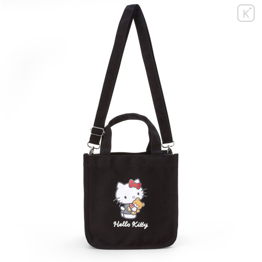 Japan Sanrio Original 2way Mini Tote Bag - Hello Kitty - 1