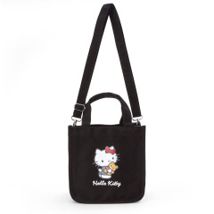 Japan Sanrio Original 2way Mini Tote Bag - Hello Kitty